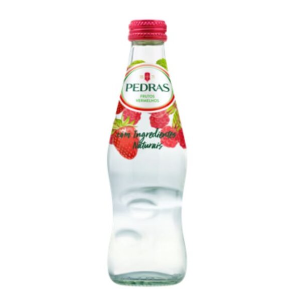 ÁGUA DAS PEDRAS FRUTOS VERMELHOS 0,25L