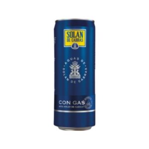 ÁGUA SOLAN DE CABRAS LATA C/GÁS 0,33L