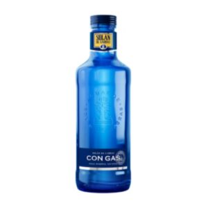 ÁGUA SOLAN DE CABRAS VIDRO C/GÁS 0,75L