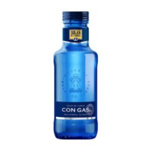 ÁGUA SOLAN DE CABRAS VIDRO C/GÁS 0,33L