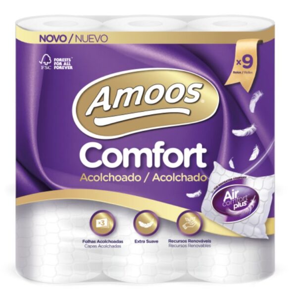 AMOOS HIGIÉNICO COMFORT 3F QUILTED AET