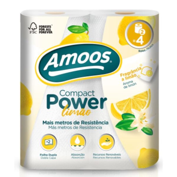 AMOOS ROLO COZINHA 2F POWER LIMON