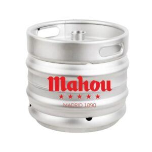 BARRIL CERVEJA MAHOU BRANCA 30L
