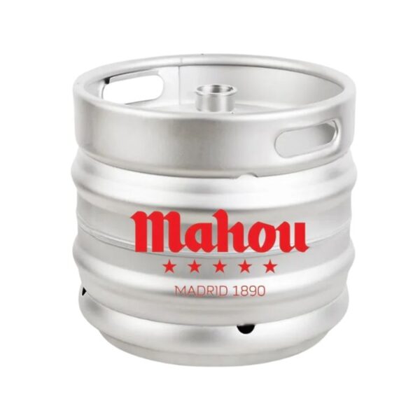 BARRIL CERVEJA MAHOU BRANCA 30L