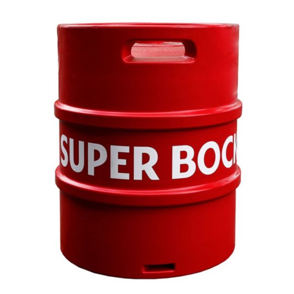 BARRIL CERVEJA SUPERBOCK BRANCA 50L