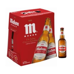 CERVEJA MAHOU 6X4 0,25L