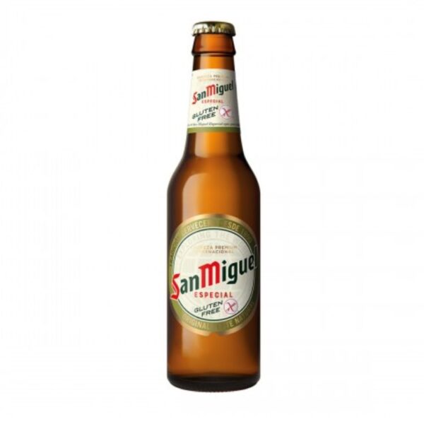 CERVEJA SAN MIGUEL S/GLÚTEN 0,33L