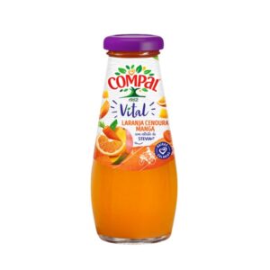 COMPAL LARANJA/CENOURA/MANGA 0,20L