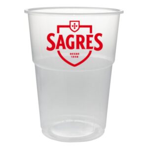COPOS DE CERVEJA SAGRES 0,50L