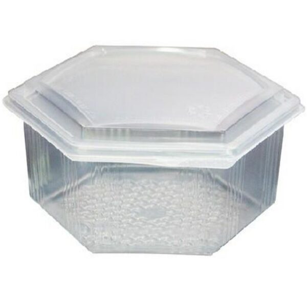 FORMAS DE PLÁSTICO HEXAGONAIS 1250ML