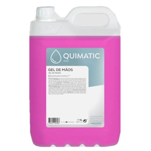 GEL DE MÃOS QUIMATIC 5L