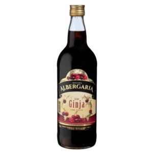 LICOR DE GINJA ALBERGARIA COM FRUTO 1L