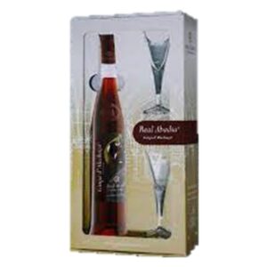 LICOR DE GINJA D'ALCOBAÇA REAL ABADIA GOURMET 0,50L C/COPOS