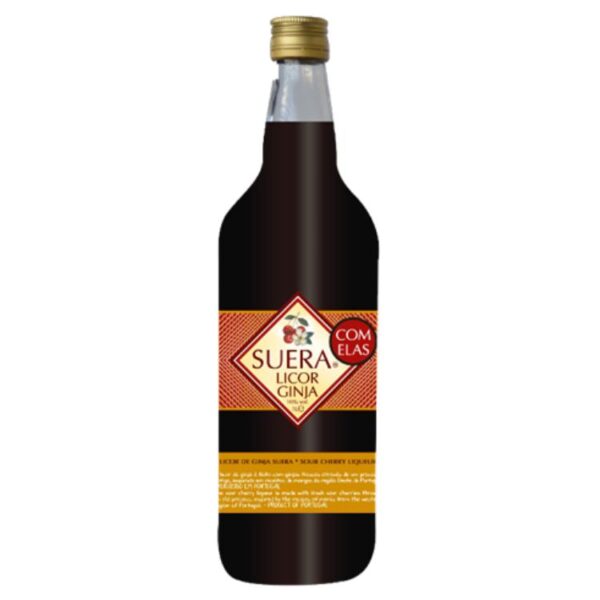 LICOR DE GINJA SUERA COM FRUTO 1L