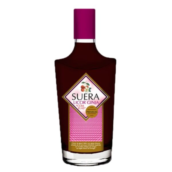 LICOR DE GINJA SUERA PREMIUM COM FRUTO 0,70L