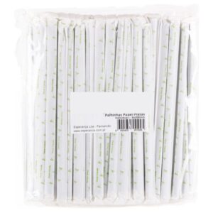 PALHINHAS DE PAPEL PRETAS C/250UNI