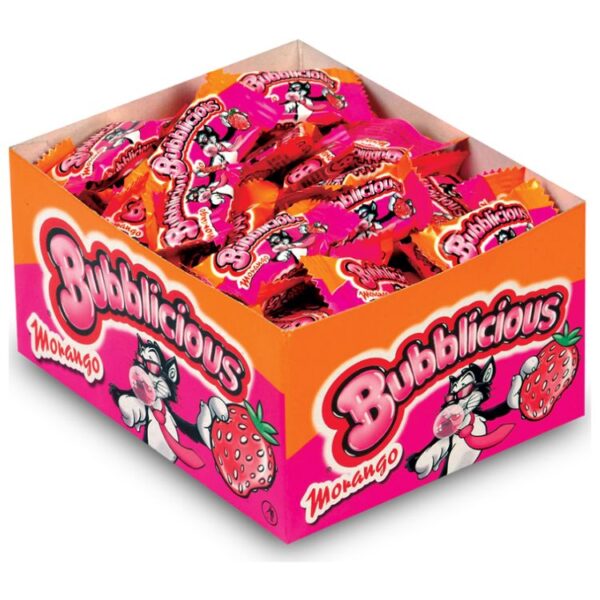 PASTILHAS BUBBLICIOUS MORANGO