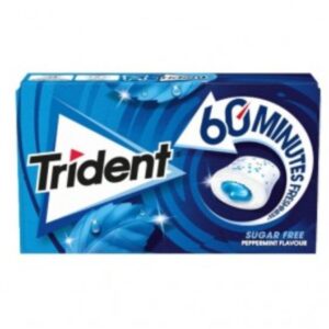 PASTILHAS TRIDENT 60 MINUTOS PEPPERMINT