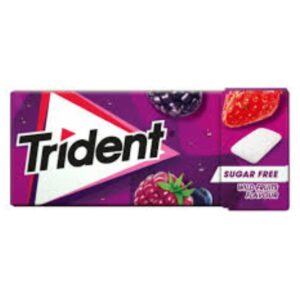 PASTILHAS TRIDENT DRAGEIAS FRUTOS SILVESTRES