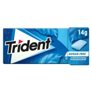 PASTILHAS TRIDENT DRAGEIAS PEPPERMINT
