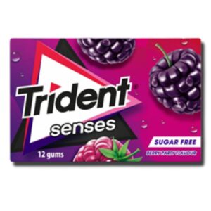 PASTILHAS TRIDENT SENSES BERRY PARTY