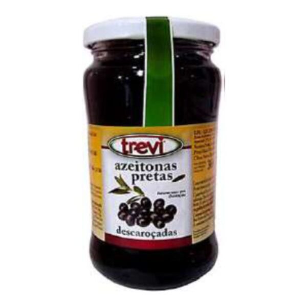 TREVI AZEITONAS PRETAS DESCAROÇADAS 360GR