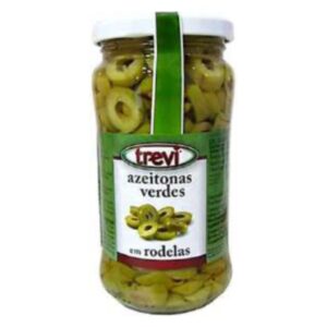 TREVI AZEITONAS VERDES EM RODELAS 360GR