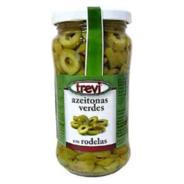 TREVI AZEITONAS VERDES EM RODELAS 360GR