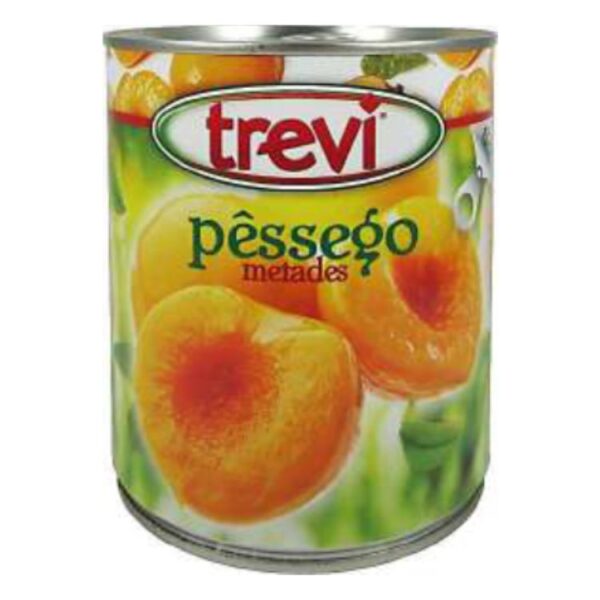 TREVI PÊSSEGO EM METADES 840GR