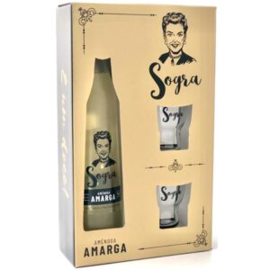 LICOR DE AMÊNDOA AMARGA SOGRA C/COPO 0,70L