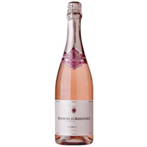 ESPUMANTE BARON D'ARIGNAC ROSÉ MEIO SECO 0,75L