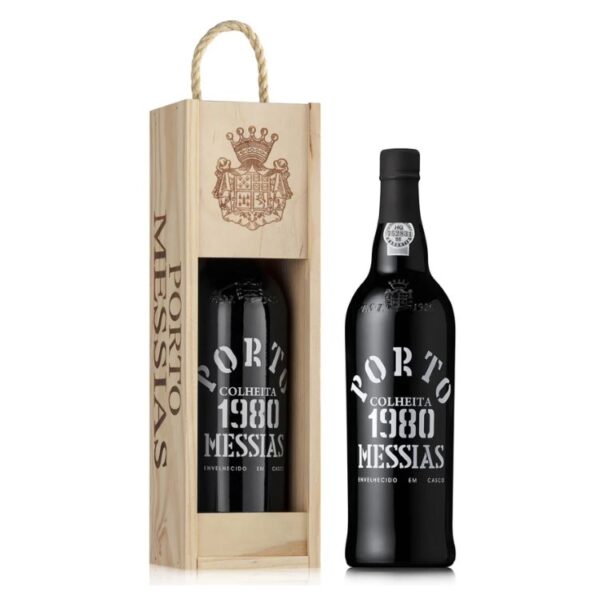 VINHO DO PORTO MESSIAS COLHEITA 1980 C/CAIXA 0,75L