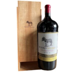 VINHO BURRO VELHO 70%ARAGONEZ+30%TOURIGA NACIONAL RESERVA SIGNATURE TINTO C/CAIXA 12L