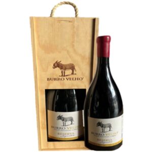 VINHO BURRO VELHO 70%ARAGONEZ+30%TOURIGA NACIONAL RESERVA SIGNATURE TINTO C/CAIXA 3L