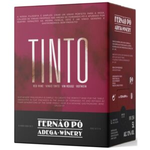 VINHO FERNÃO PÓ TINTO BOX 5L