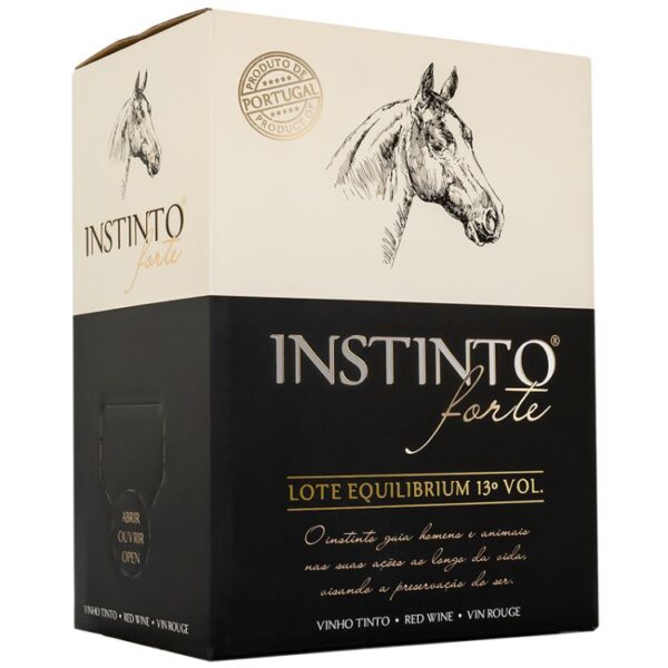VINHO INSTINTO FORTE TINTO BOX 5L