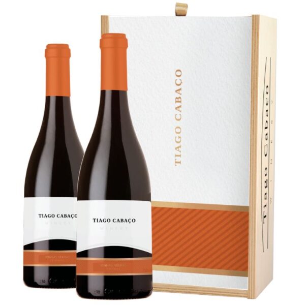 VINHO TIAGO CABAÇO VINHAS VELHAS TINTO C/CAIXA 2X0,75L
