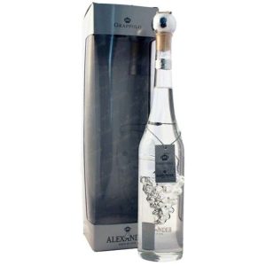 AGUARDENTE GRAPPA ALEXANDER CACHO DE UVAS C/CAIXA 0,35L