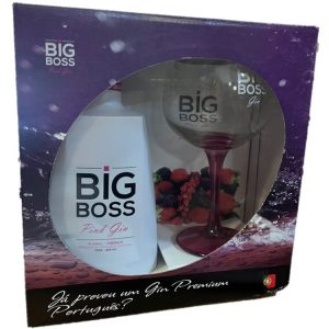 GIN BIG BOSS PINK FLORAL C/COPO 0,70L