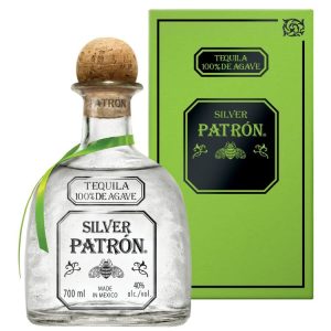 TEQUILA PATRÓN SILVER C/CAIXA 0,70L