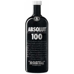 VODKA ABSOLUT 100 1L